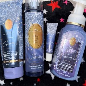 Bath & Body Works Disney Princess Cinderella Set - NEW with free gift